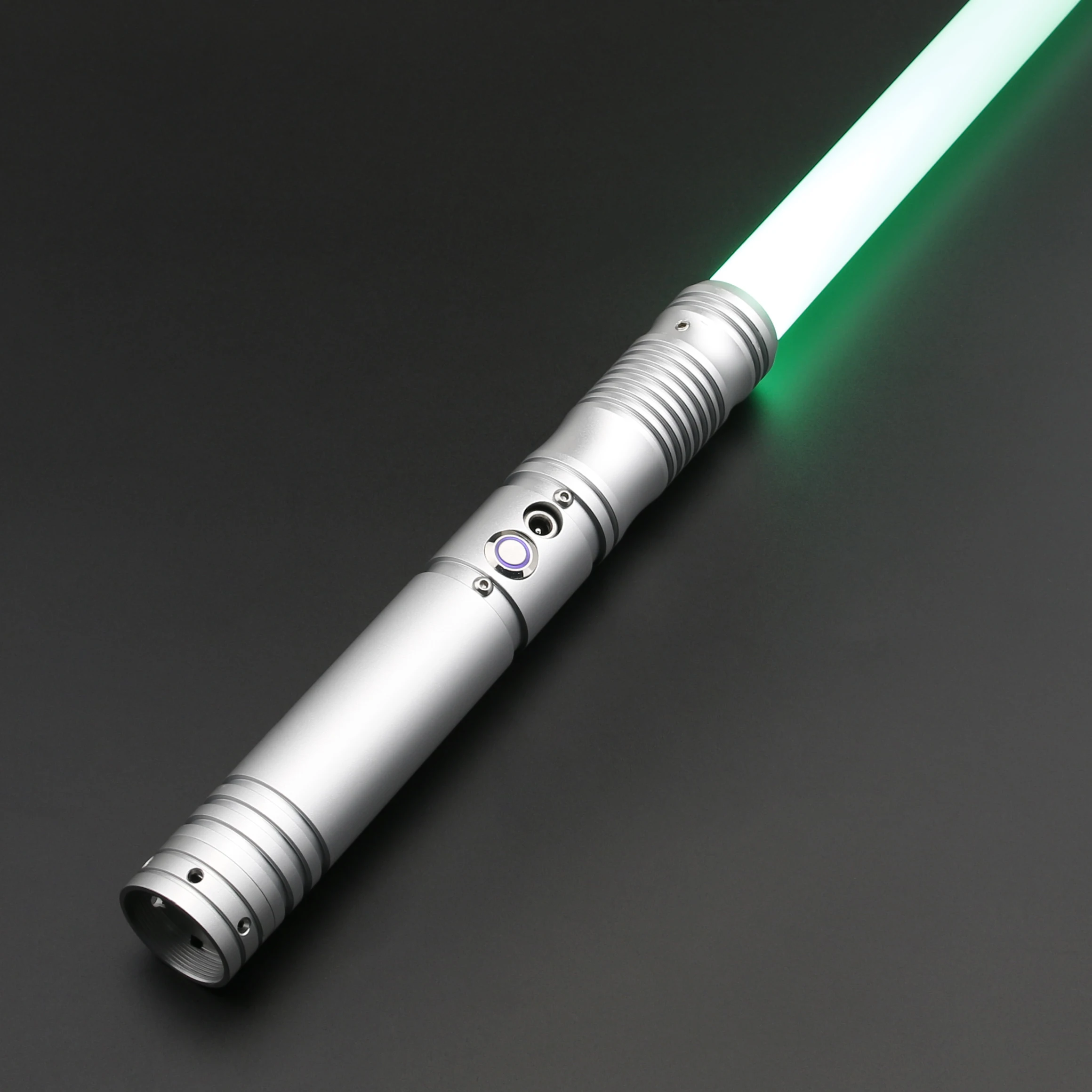 TXQSABER Lightsaber Neo Pixel RGB Smooth Swing Heavy Dueling Laser Saber Metal Handle Pre-set Coupler Jedi Cosplay Toys Gift