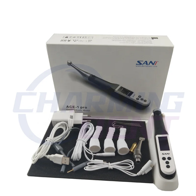 Endodontic equipment SANI De ntal cordless endo motor with apex locator / Super roots canal instrument rotary motor