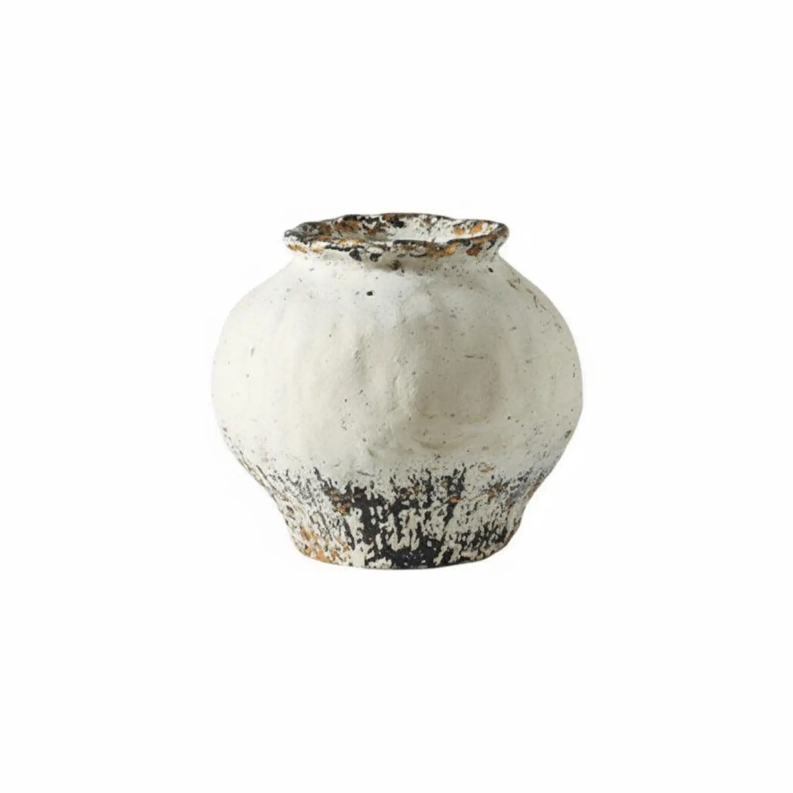 Decorative Ceramic Vase Rustic Terracotta Table Centerpiece Modern Home Decoration for Living Room Decor