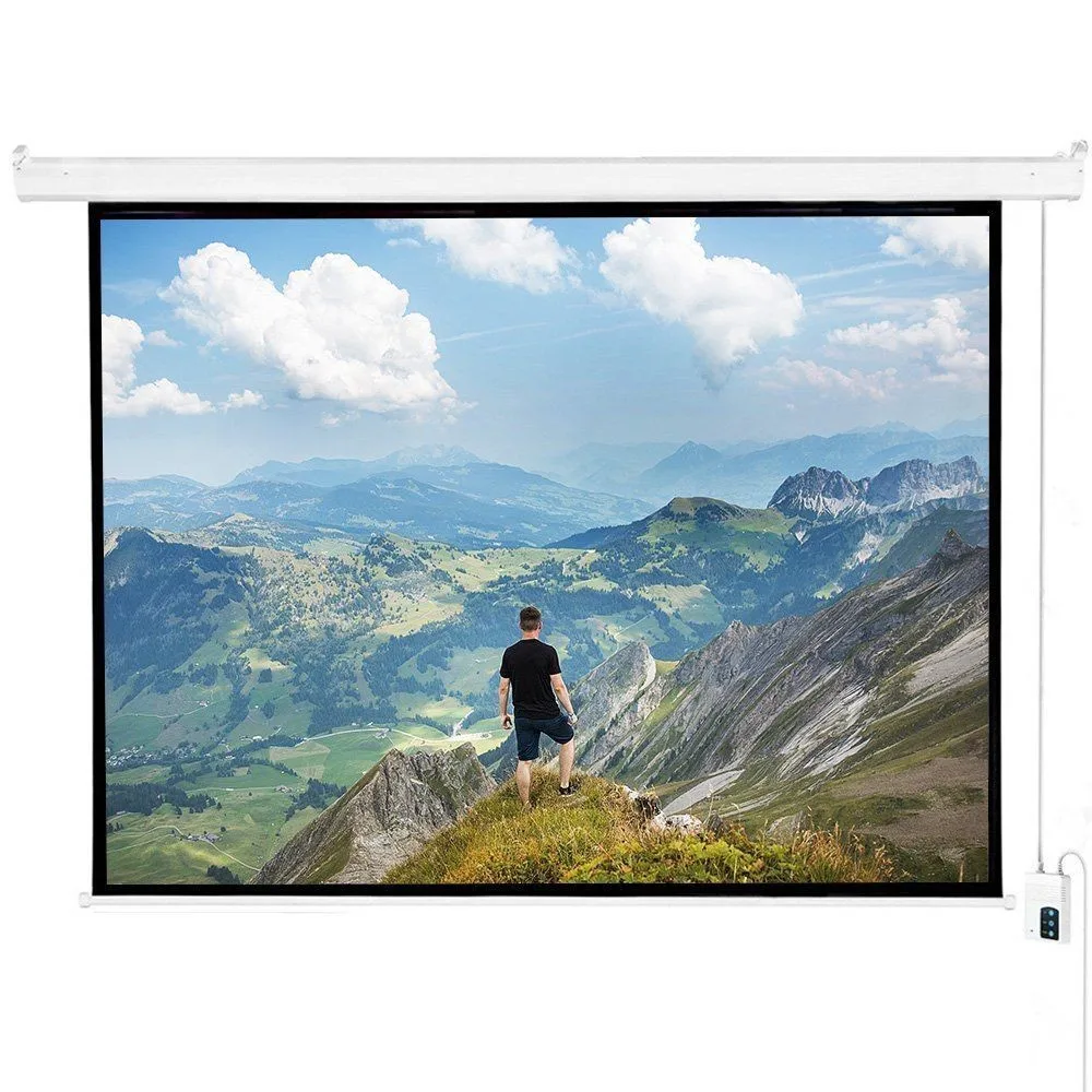 

Traditional 150 Inch Format Motorized Electric Projection Screen