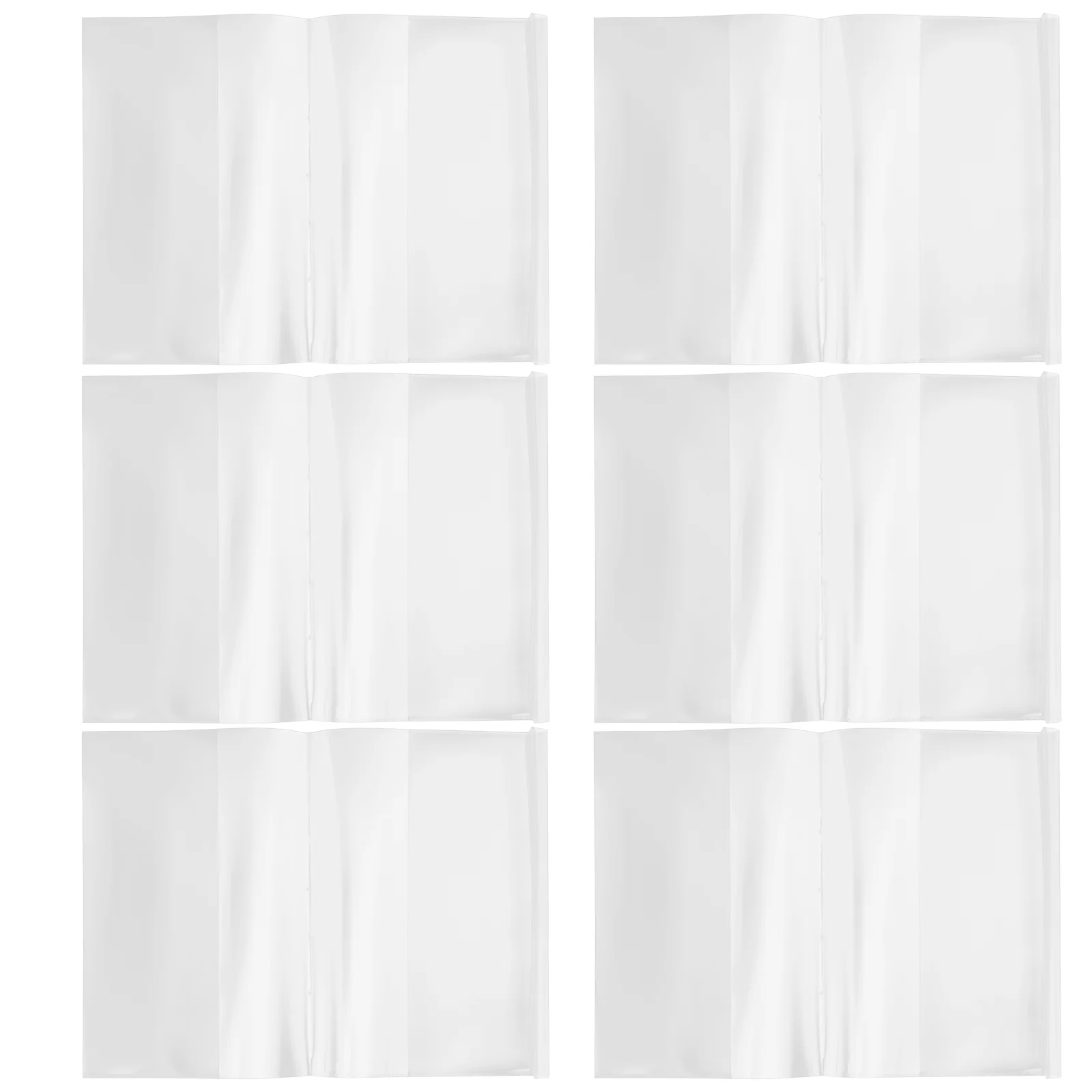 A5 Account Book Cover Protection Textbook Clear Sleeve Plastic Covers Books School Protective Pp Pupils Notebooks
