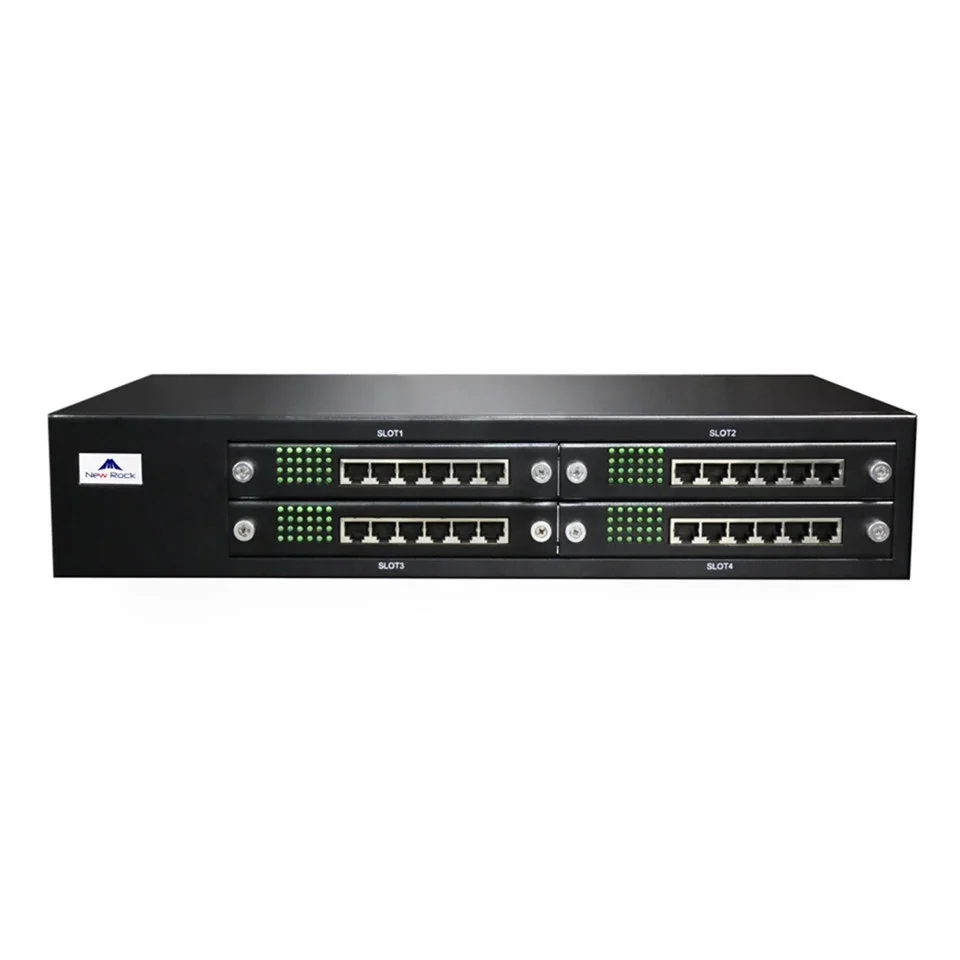 

New Rock MX120G Gateway Series With Dual RJ21 96 Ports FXS FXO VOIP SIP Gateway Call termination