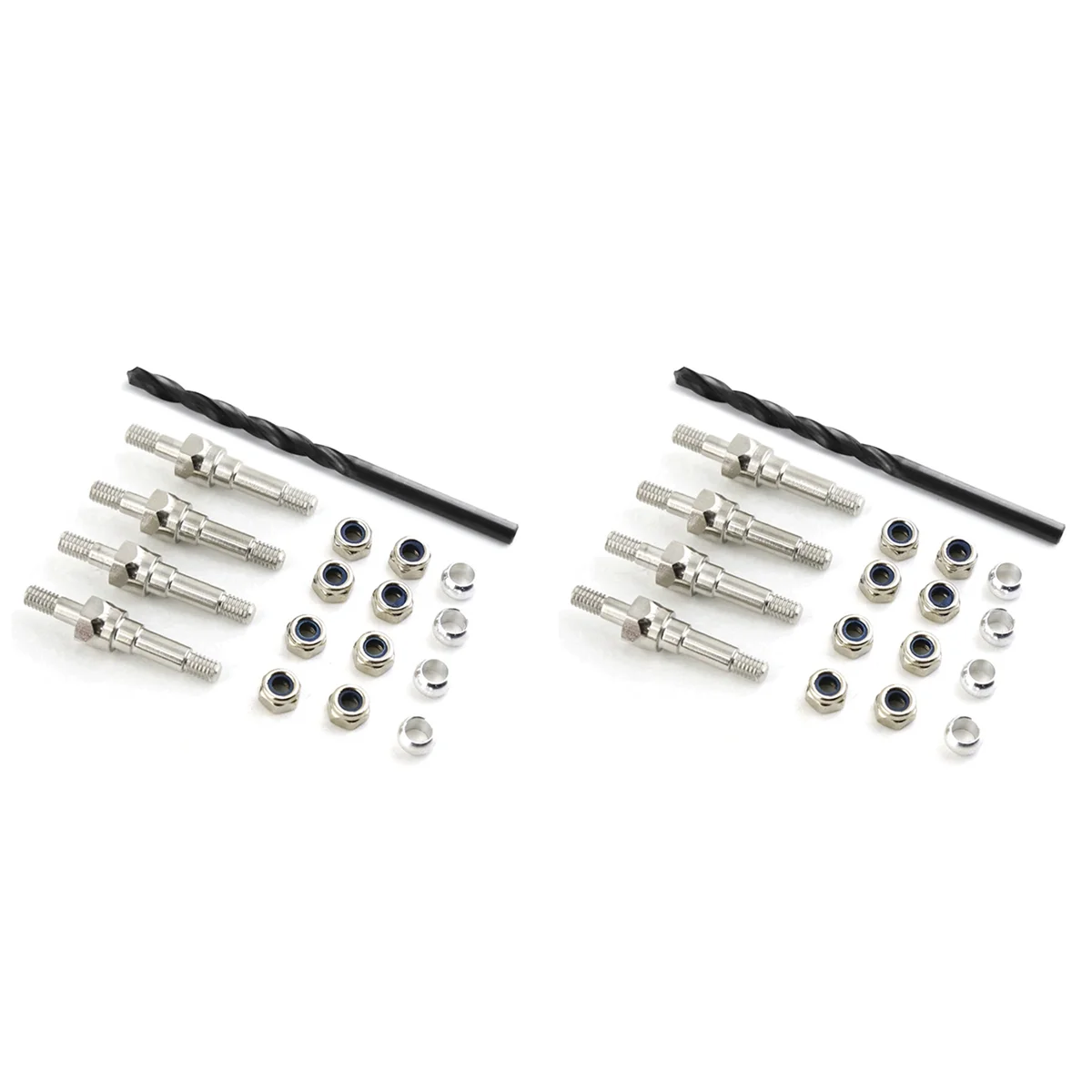 AS96-2X حامل صدمات معدني من الصلب لـ ARRMA 1/8 KRATON Typhon Talion سيئة السمعة 1/7 مخالفة RC ترقيات السيارات، 2