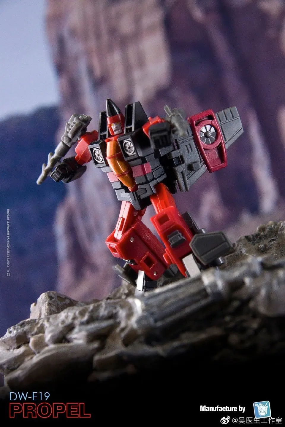 ทรานส์ฟอร์เมชั่น ดร.วู DW-E19 ทรัสท์ โปรเพลฟ DW-E20 ดีร์จ เอเลจี้ DW-E21 แรมเจ็ท เทอร์โบ ชุดหุ่นยนต์สามคน ของเล่นสะสม ของขวัญ