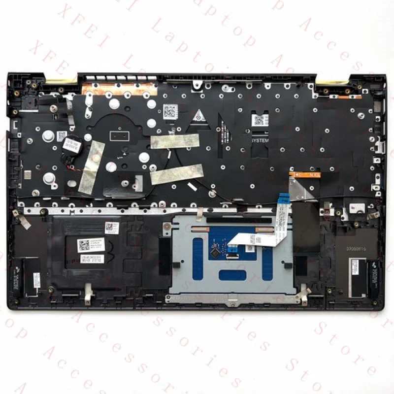 F  NEW For Dell Vostro 15 5510 5515 LCD Palmrest w/Backlit Touchpad Keyboard 0JVYYX
