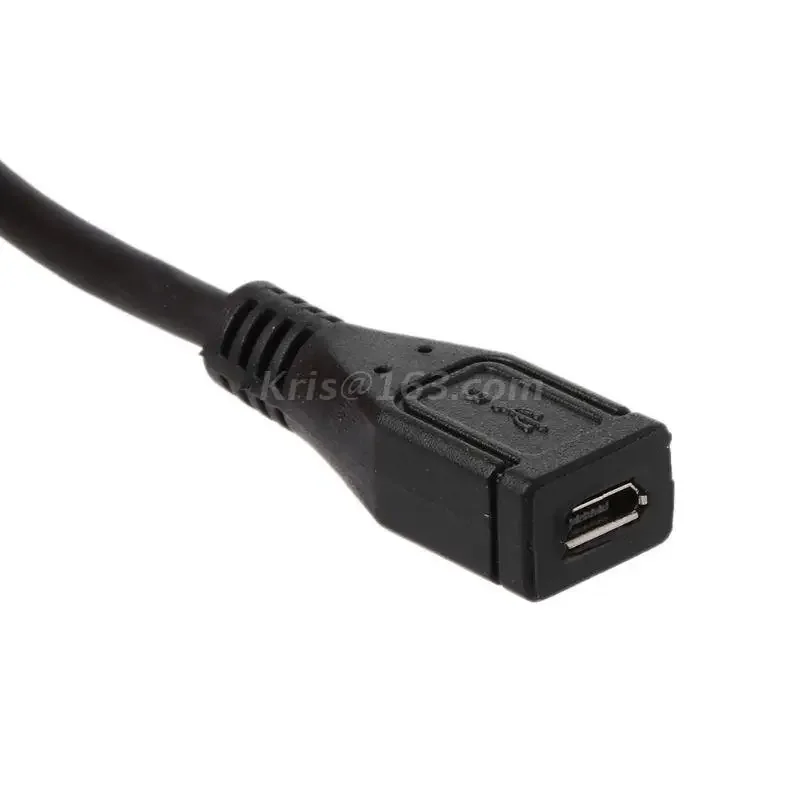 Micro USB żeński na męski kabel przedłużający synchronizację danych dla Android telefon komórkowy Tablet 0.3m 1m 2m 5m — zdjęcie 6