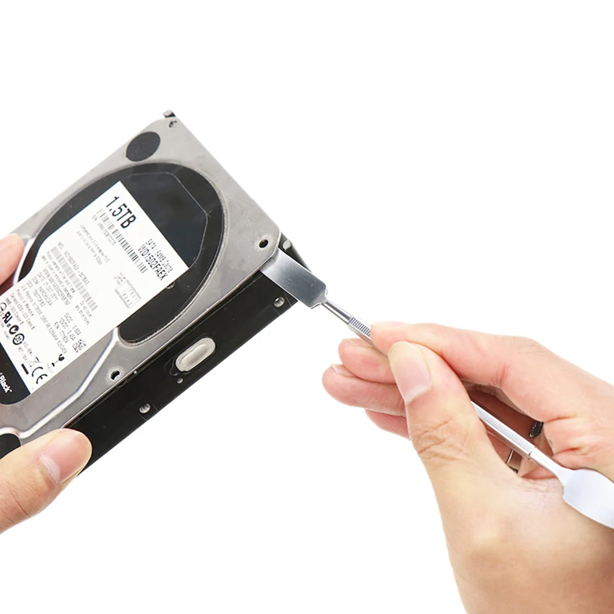 

2Pcs Durable Stainless Steel Spudger Thin Double-End Opening Stick Repair Pry Tools for Mobile Phone Tablet Laptop Computers