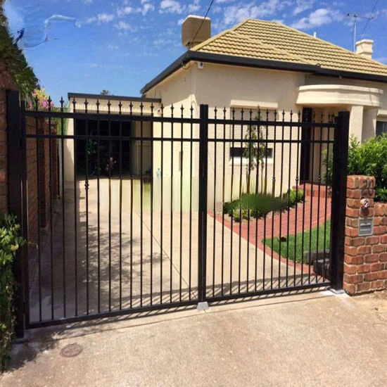 New style security sliding gate automatic steel cantilever fence door heavy duty sliding cantilever gate for home or factory