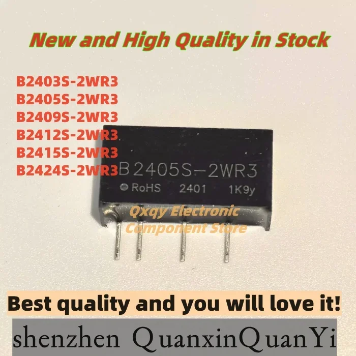 10pcs new B2403S-2WR3 B2405S-2WR3 B2409S-2WR3 B2412S-2WR3 B2415S-2WR3 B2424S-2WR3 DC-DC power module