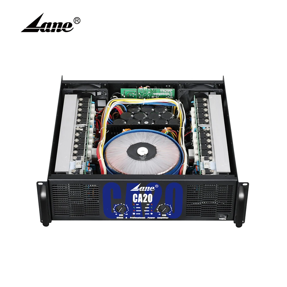 Lane CA20 Sound system audio  300 watt power professional amplifier audio stereo  class h circuit power amplifier ca20