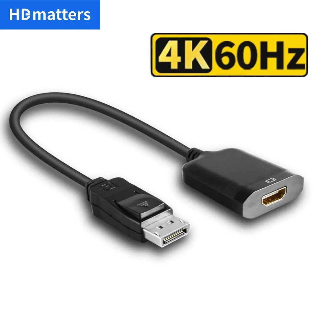 Conversor Activo DisplayPort a HDMI 4K 60Hz: La Solución Definitiva para Conectividad de Alta Resolución