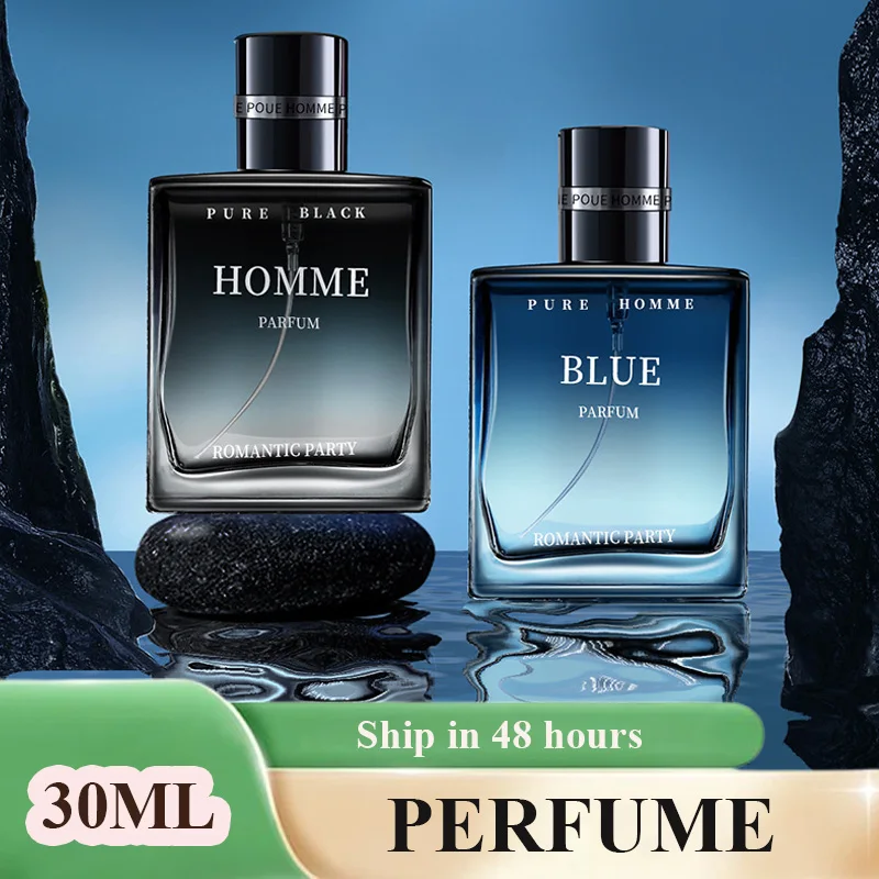 

30ML Cologne For Men's Fresh Citrus Sea Notes Long-Lasting Charming Romantic Perfumes Hombre Fragrance Pheromone Eau De Parfum