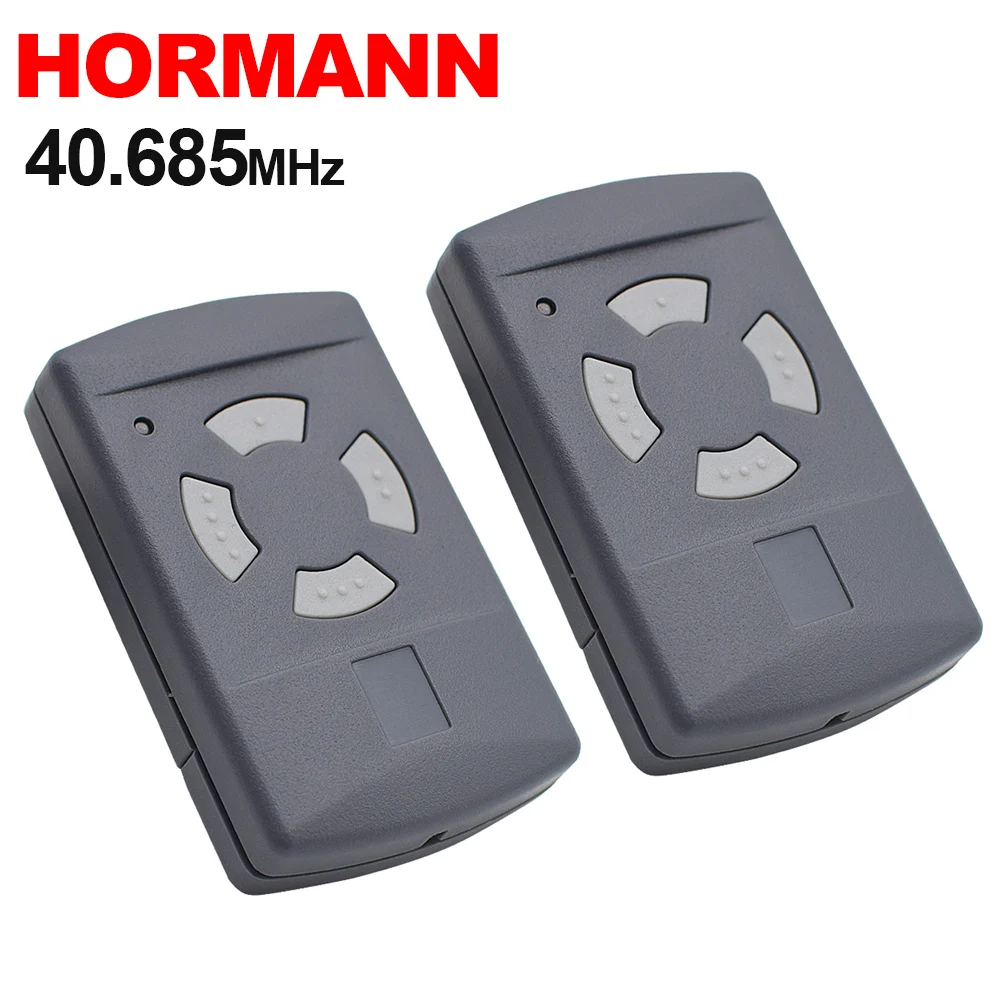 

Clone Hormann 40.685MHz Garage Door Remote Control HSE2 HSE4 HSM4 HSM2 HS2 HS4 40mhz Door Opener Replicator