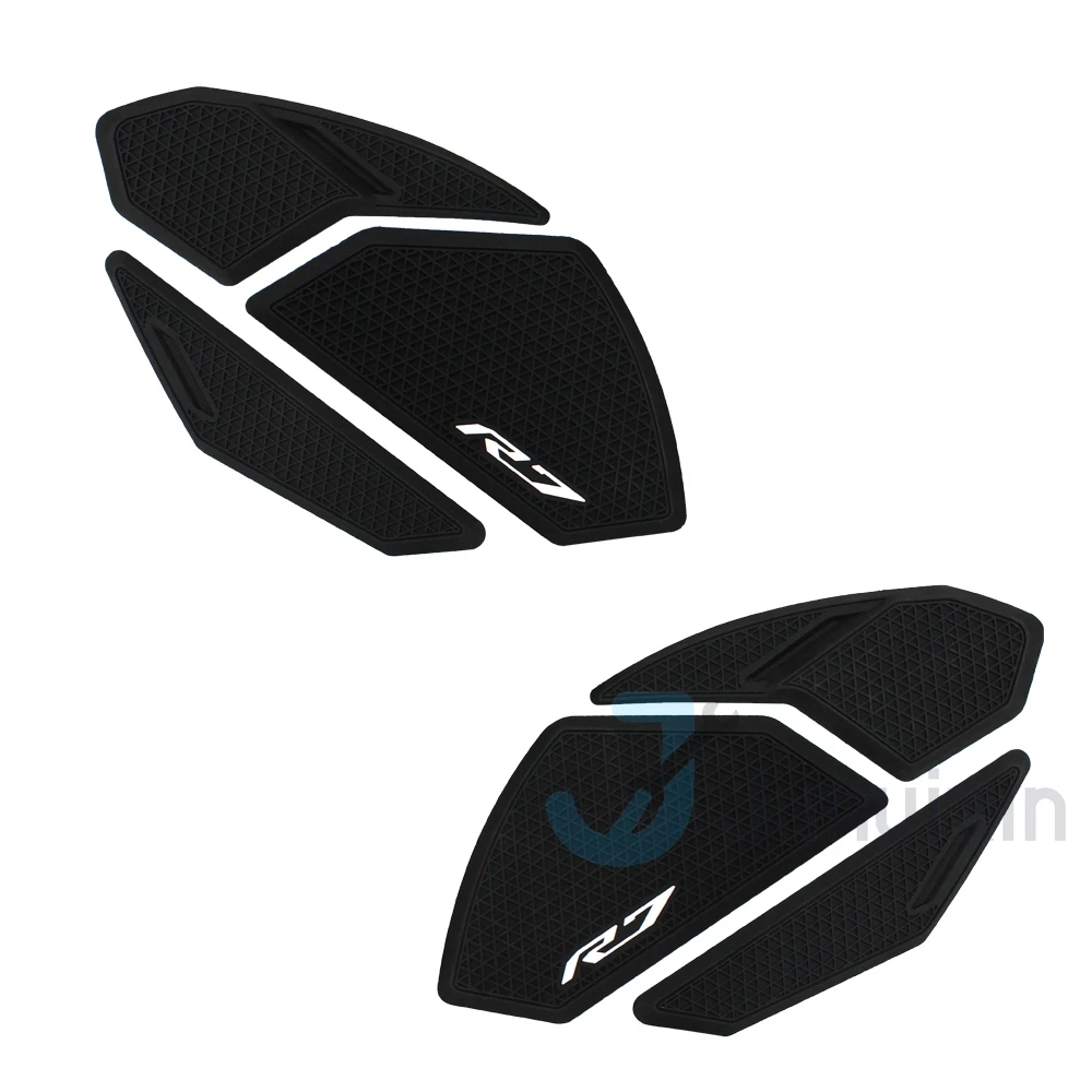 New FOR YAMAHA YZF-R7 2021-2023 Side Fuel Tank Pad Tank Pads Protector Stickers Decal Gas Knee Grip Traction Pad Tankpad yzf-r7