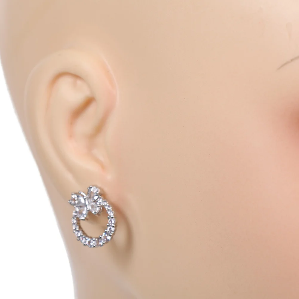 2025 شريرة 2 Glinda تأثيري القوس أقراط قلادة الملابس والاكسسوارات قرط كبس شريط حول ياقة الملابس النساء الكبار دور هالوين البدلة الدعائم #6