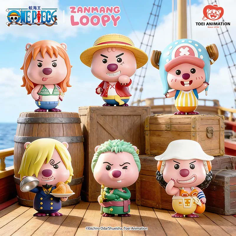 

Оригинальная коллекционная фигурка ONE PIECE × ZANMANG LOOPY: Луффи, Нами, Чоппер (сюрприз-бокс) – аниме-фигурки, модель, украшение, подарок