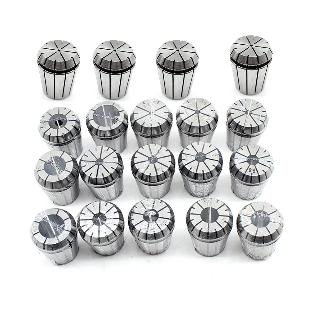 

Набор прецизионных цанговых патронов с пружинной цангой для гравировального станка, фрезерного станка, держателя инструмента