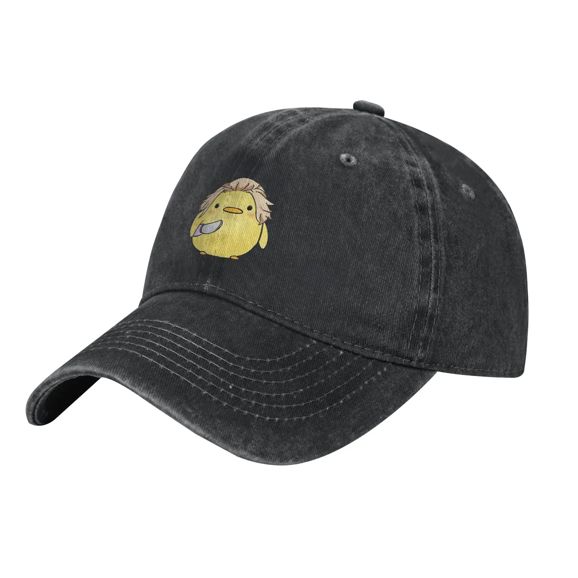 Cute duck anime character fanart Fashion Baseball Cap  Uv Protection Luxury Woman Cap  City Wandering Luxury Woman Cap