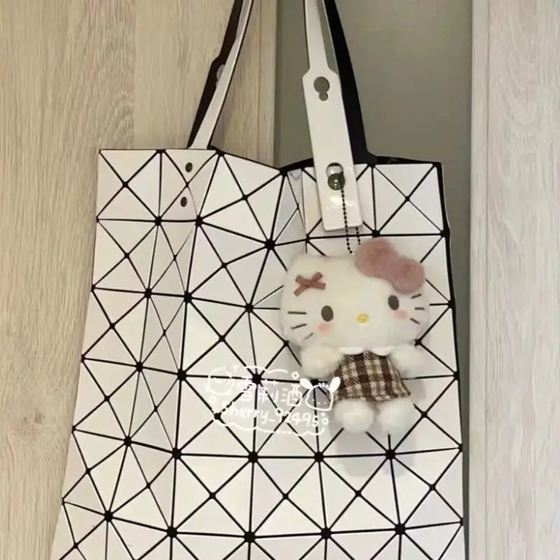 Hello Kitty Sanrio Kawaii knuffel schattig Campus rok serie pluche pop rugzak hanger sleutelhanger meisje vakantie verjaardagscadeau