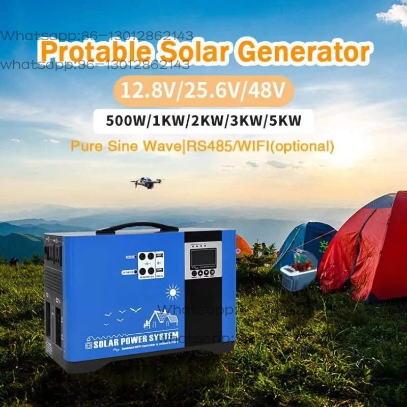 NEW     1PCS   Hot Sale5000 Watt Portable Solar Power Generator for Home
