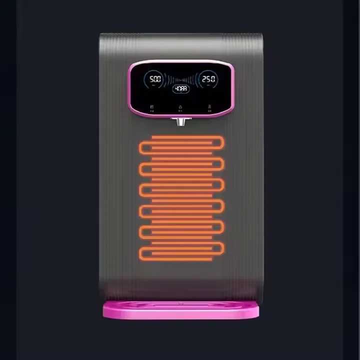 hot sales Aluminum Alloy Shell High-grade Intelligent Touch Panel Dirty Or Hot Star Gray Hydrogen Rich Water Machine