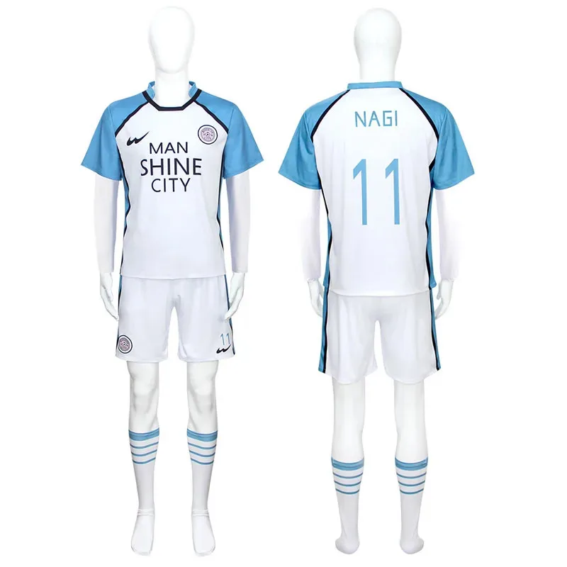 

Аниме Косплей Япония Аниме Blue Lock Itoshi Sae Костюмы для косплея Shidou Ryuusei Спортивная майка Оливер Айку Футбольная майка 72-я