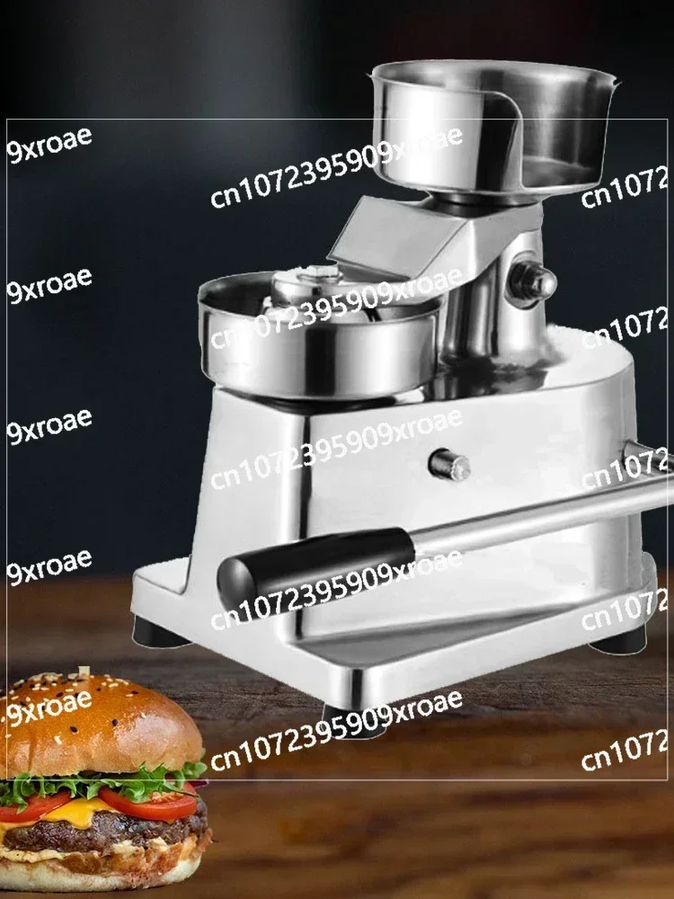 Manual Hamburger Beef Patty Meat Patty Forming Machine Press Patty Commercial Household Hamburger Shop Western Style