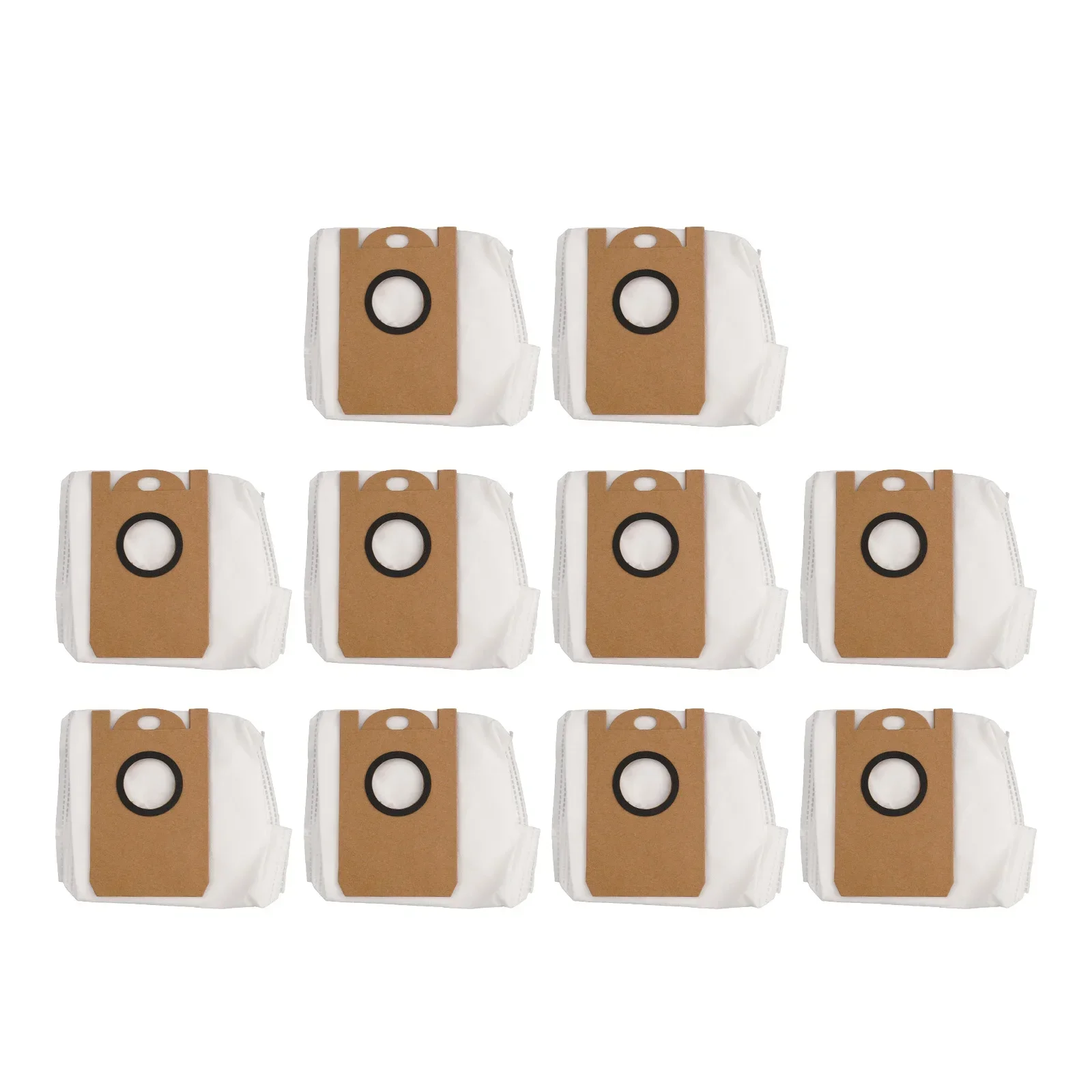 4/10 Packs Dust Bags For TAMA H14 For Innos R7 For LIHHAS LH90 Robot Vacuum Cleaner Replacement Dust Bags Sweeper Parts