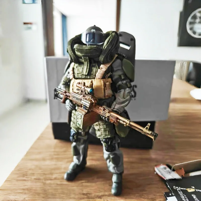 هاسوكي الأصلي أطقم منمذجة 1/12 قلعة كولوسوس المسلحة التمويه الجنود أنيمي عمل الشكل تحصيل الهدايا للبنين