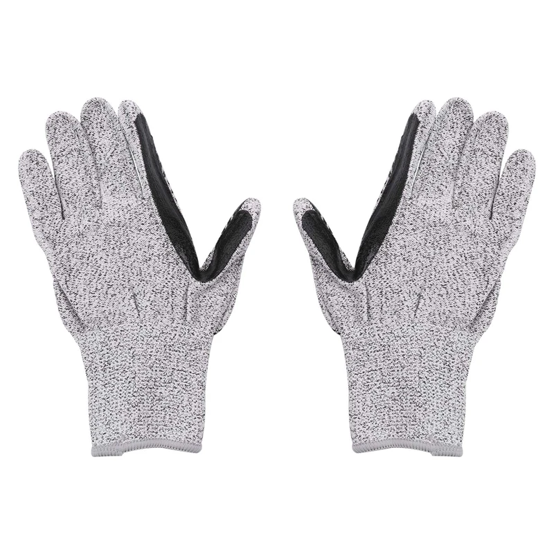 

Promotion! Cut Resistant Gloves Level 5 Anti-Slip Silicone Strip Gloves Wear-Resistant Safety Working Gloves For Glass Handling