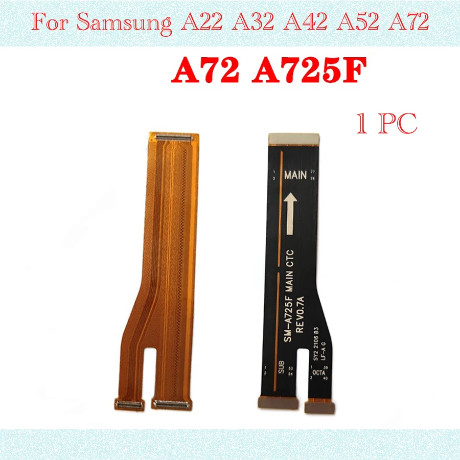 Złącze płyty głównej Flex dla Samsung Galaxy A22 A32 A42 A52 A72 LCD USB płyta główna Flex Ribbon