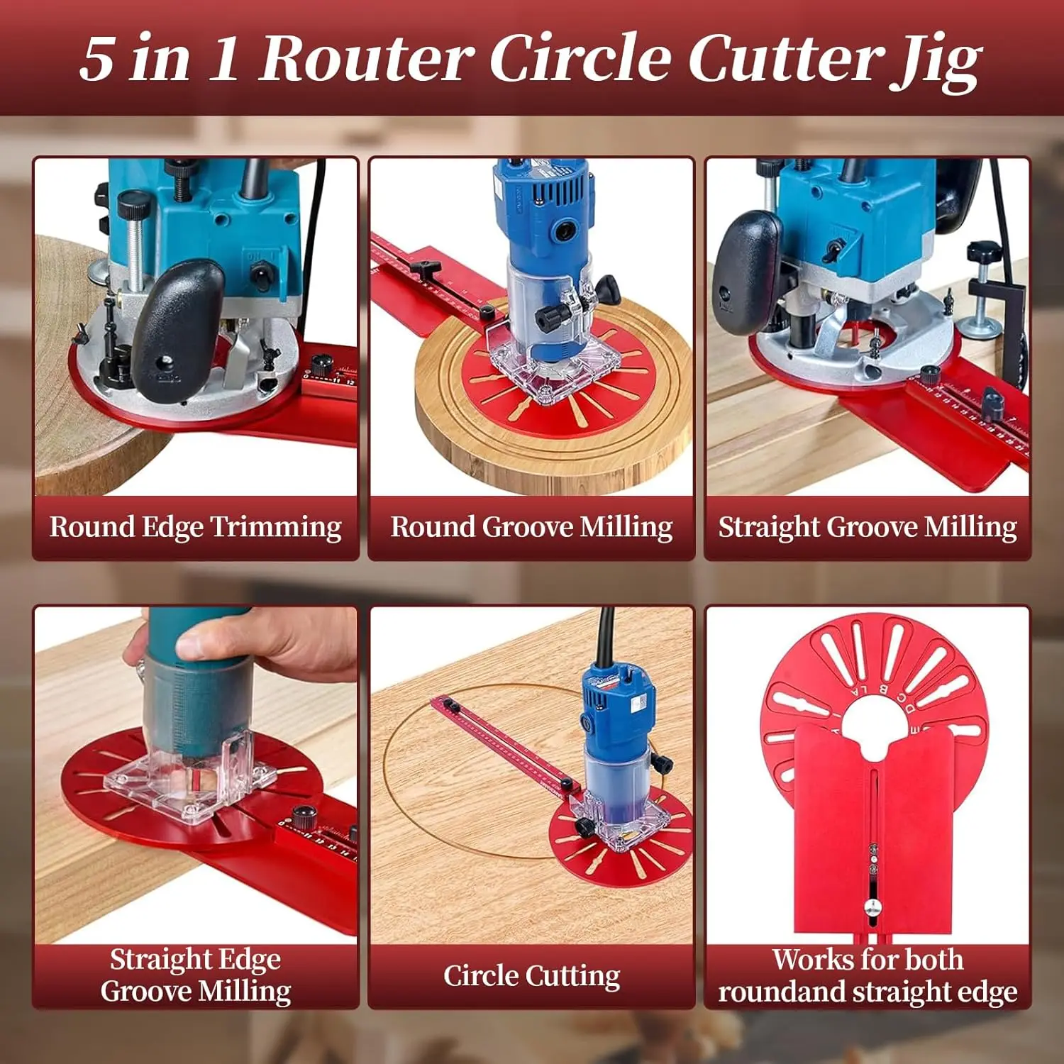 Router Circle Cutting Jig,29