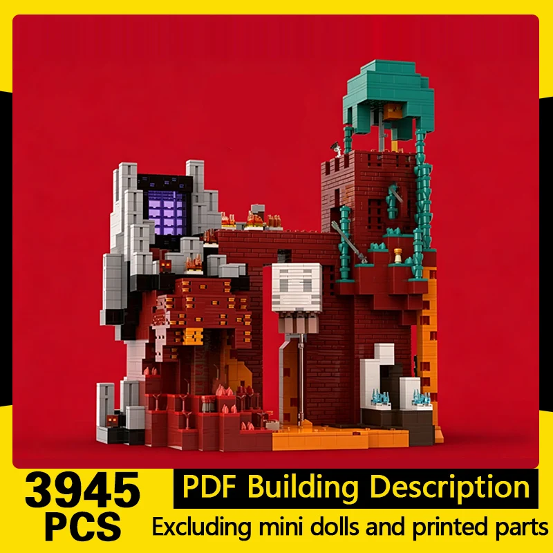 

City Street View Model MOC Building Bricks The Fortress Display Modular Technology Gifts Holiday Assemble Children Toys Suit