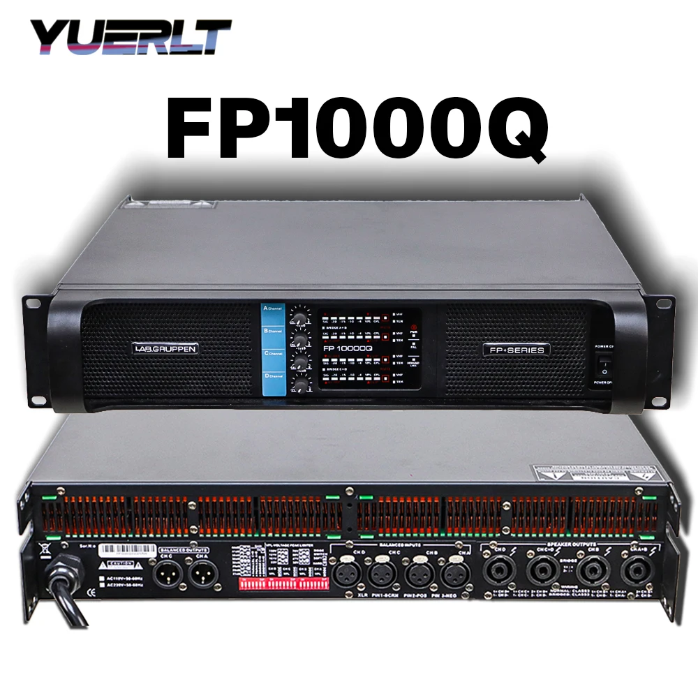 

Hot Sales FP10000Q 4 Channels Power Amplifier Switch Max 10000 Watts For Live Show Professional Audio Speakers Subwoofers YUERLT