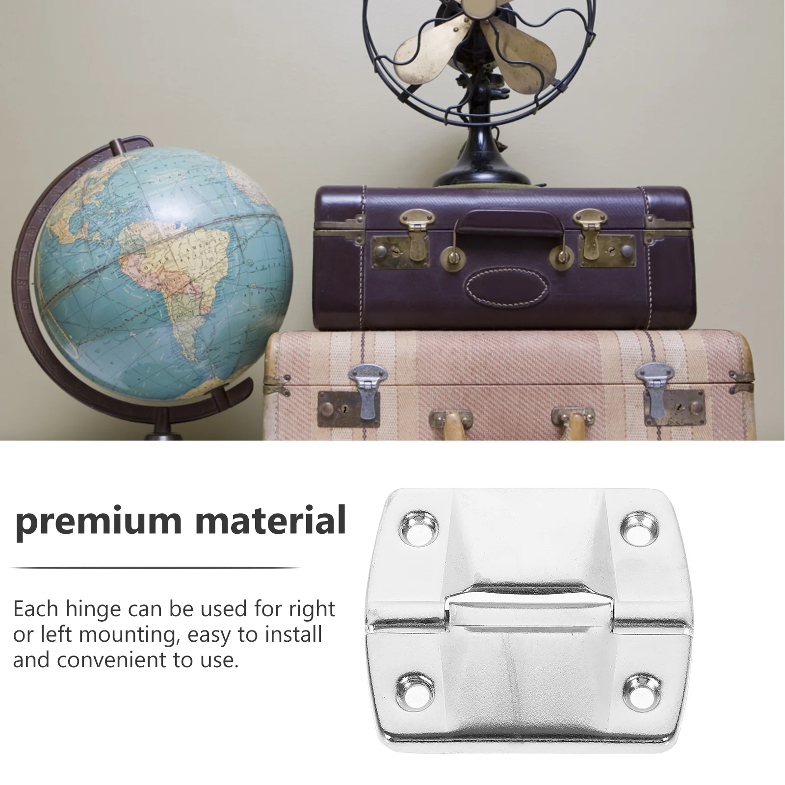 

6 шт., шарнирная металлическая фурнитура для шкафа «сделай сам», крышка сундука, сверхмощная, устойчивая к ржавчине, прочное решение для фиксации