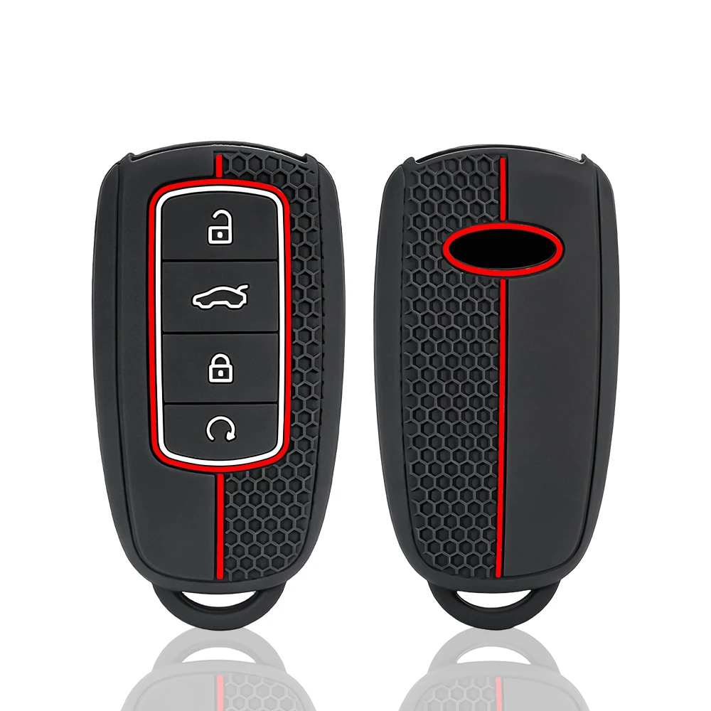 Silicone for Chery Tiggo 7 Pro 8 PLUS Arrizo 5 Tiggo 8 Pro 2022 Max Omoda C5 Dr3 Tiggo 2 3x 4 Tiggo 7 Pro Max Txl Tx Car Keycase
