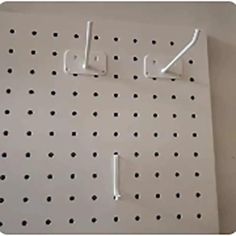 Custom Stainless Steel Pegboard Wall Mounted Perforated Panel, Heavy‑Duty Tool Storage for Garage Home, Custom Size Available