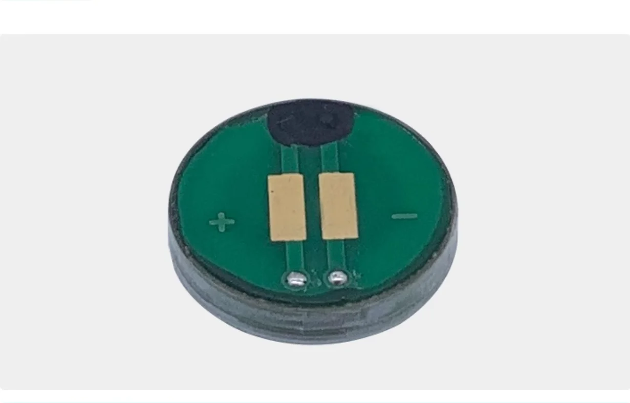 GHXAMP 2 Buah Headphone Bluetooth Konduksi Tulang Bulat 16.5Mm dengan Speaker 6ohm, Pemijat Mata, Terapi Suara, dan Pemijat