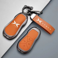 For Xpeng Xiaopeng G6 G9 P5 P7 P7i Key Case Cover Keychain Protective Shell Hand Strap Interior Accessories