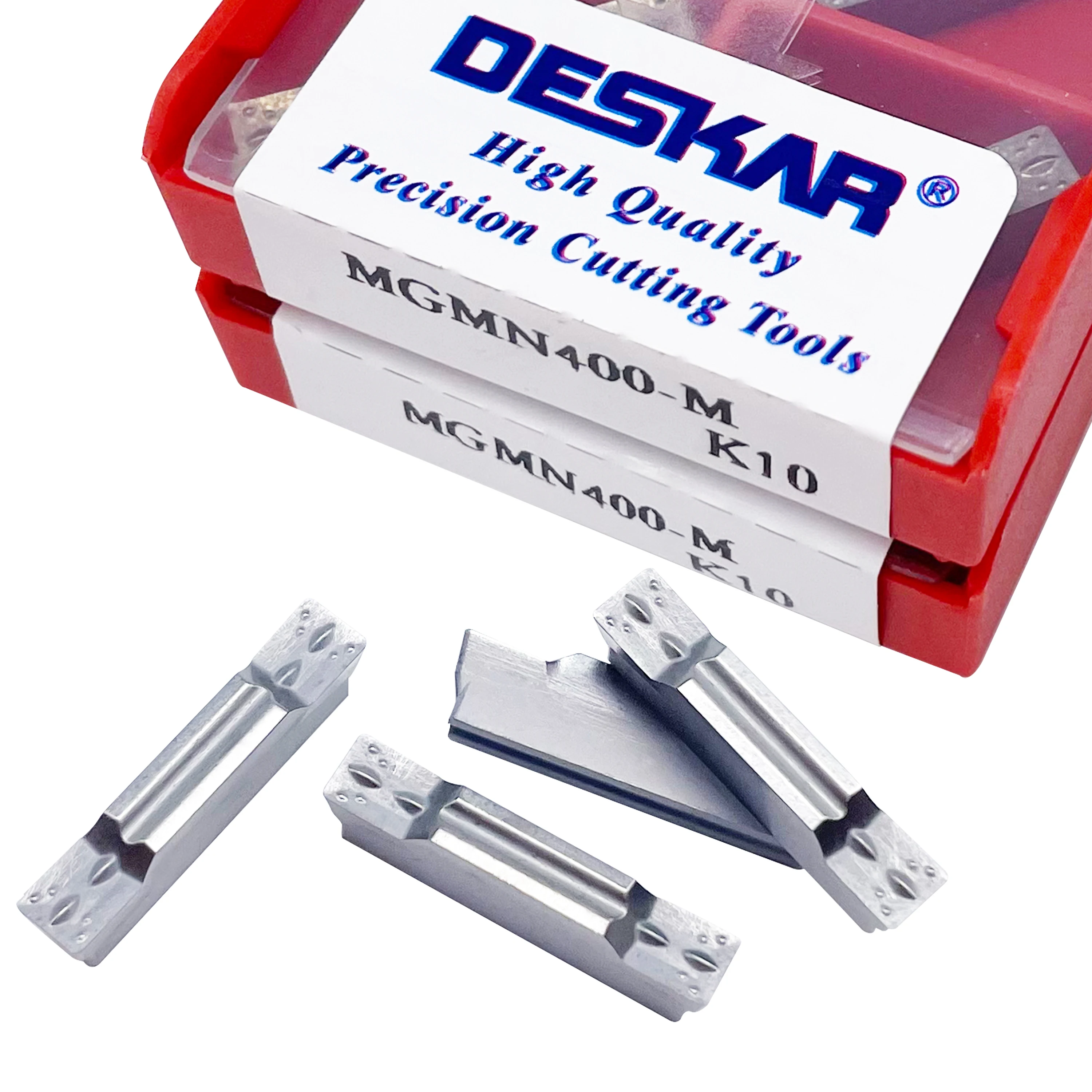 DESKAR MGMN150-G 200-G 250-G MGMN300-M MGMN400-M 500-M K10 CNC Grooving Turning Tool Carbide Inserts Cutter Cutting For Aluminum