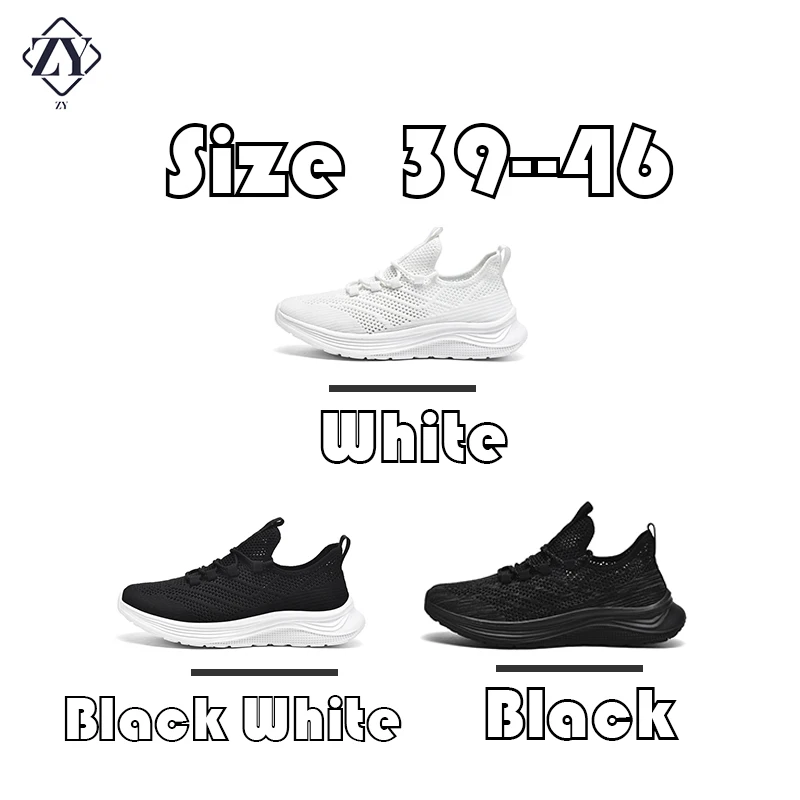 New Couple Socks Shoe Spring Sports Shoes Casual Shoes Large Men Women Running Shoe One Step Mesh Surface Breathable Male