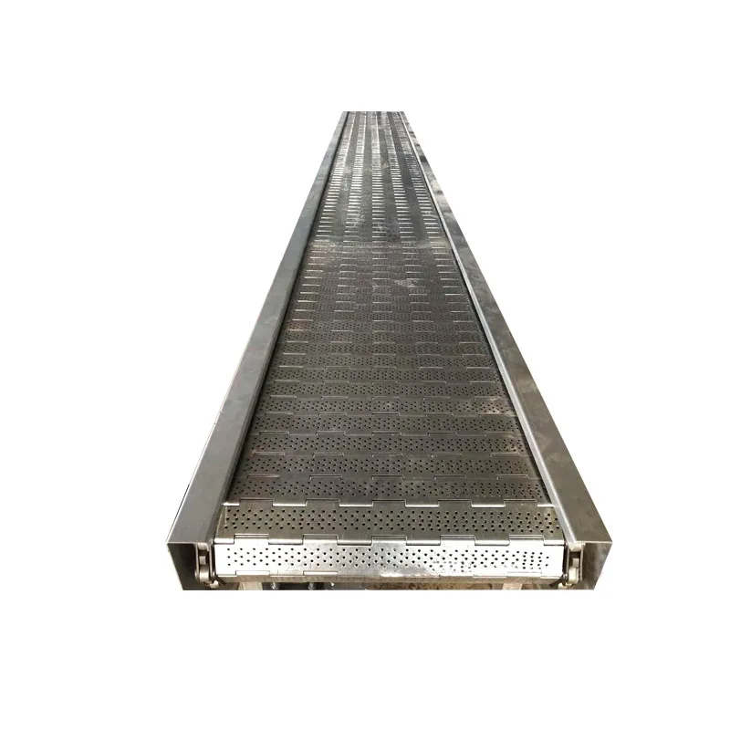 Stainless Steel Chain Plate Conveyor Tea Nut Drying Food Automatic Production Line Machine