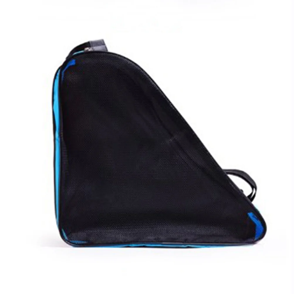 

Roller Skating Blue Waterproof Nylon Adjustable Strap Three Pockets Mesh Design For Ice Storage Women Men Roller Skate