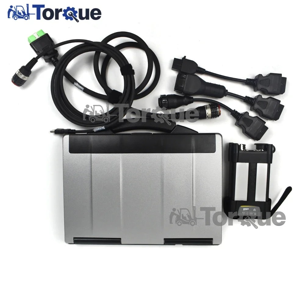 for Vocom2 VOCOM 2 88894000 VOCOM II Heavy Duty Truck Diagnostic Tool with CF19 laptop PTT V2.8