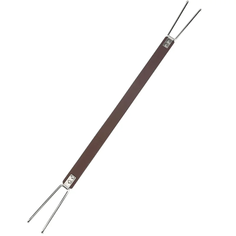 ABVA-Leather Fire Kang ハンドル ステンレススチールフック付き Fire Kang 移動ツール ソロストーブシリーズ Fire Kang に適しています