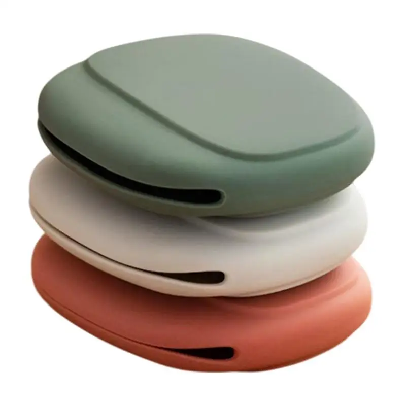 الأذن برعم حالة حامل سيليكون الحقيبة كابل البيانات حقيبة للتخزين محفظة منظمة المحمولة سماعات الأذن حالة سماعة الرأس للنساء الرجال