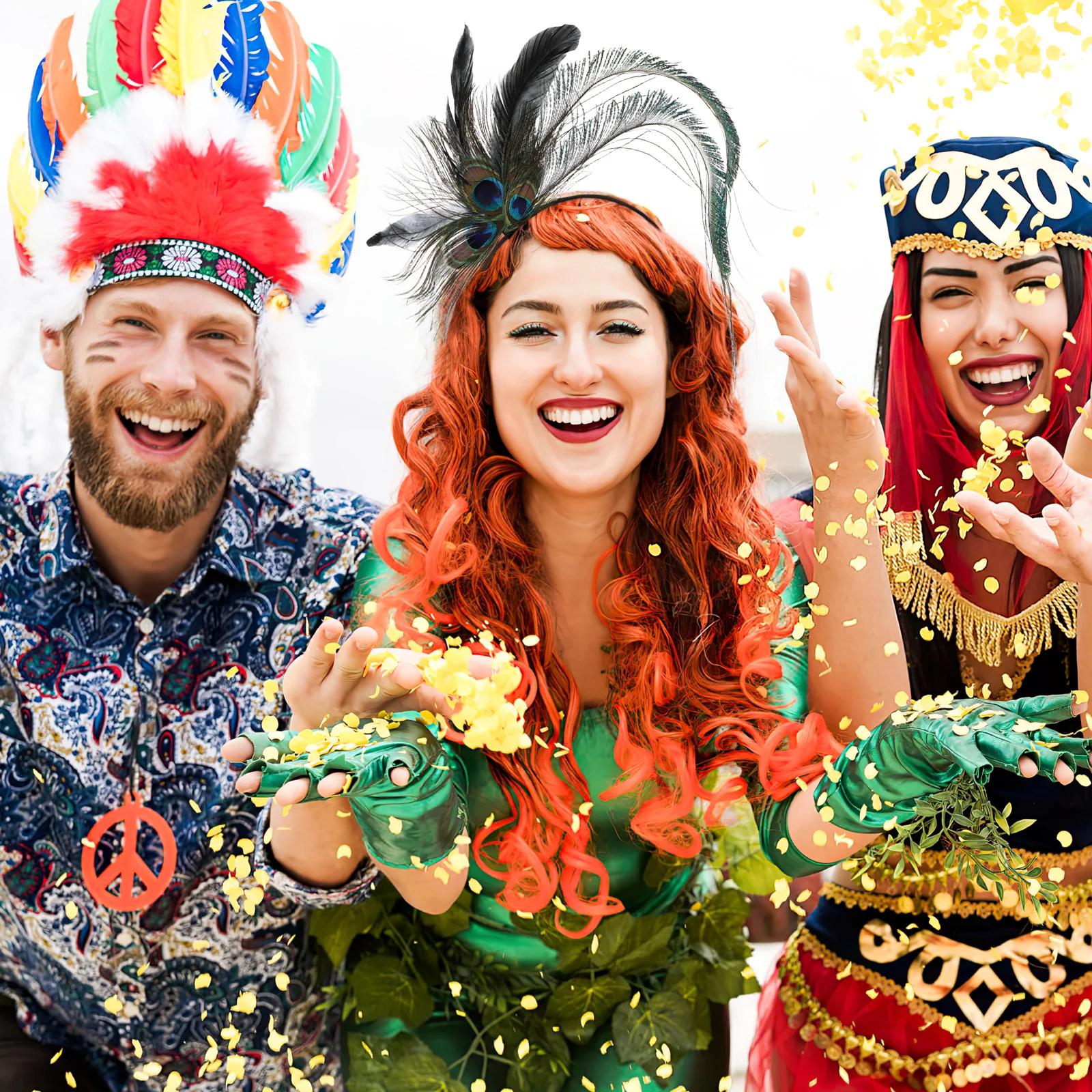 

Повязка на голову с шлейфом для женщин, фестивальная вечеринка, карнавал, головной убор для косплея, сценическая повязка для волос, необычный аксессуар для костюма