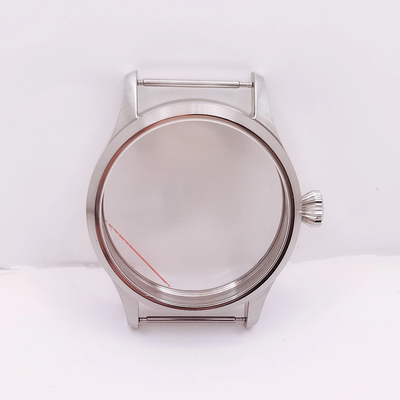 

Watch Accessories 42mm 316 Stainless Steel Sapphire Case for Eta 6498/6497 ST36 Manual Winding Movement