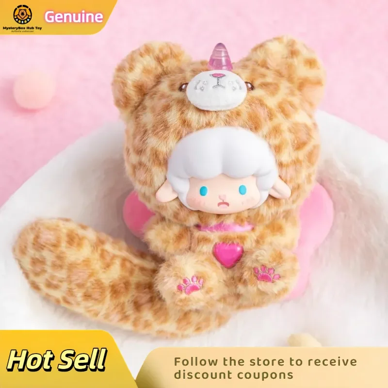 

New Genuine Toptoy Rolled Sheep Big Tail Animal Couplet Cute Series Plush Hanging Decoration Blind Box Doll Gift Confirmation