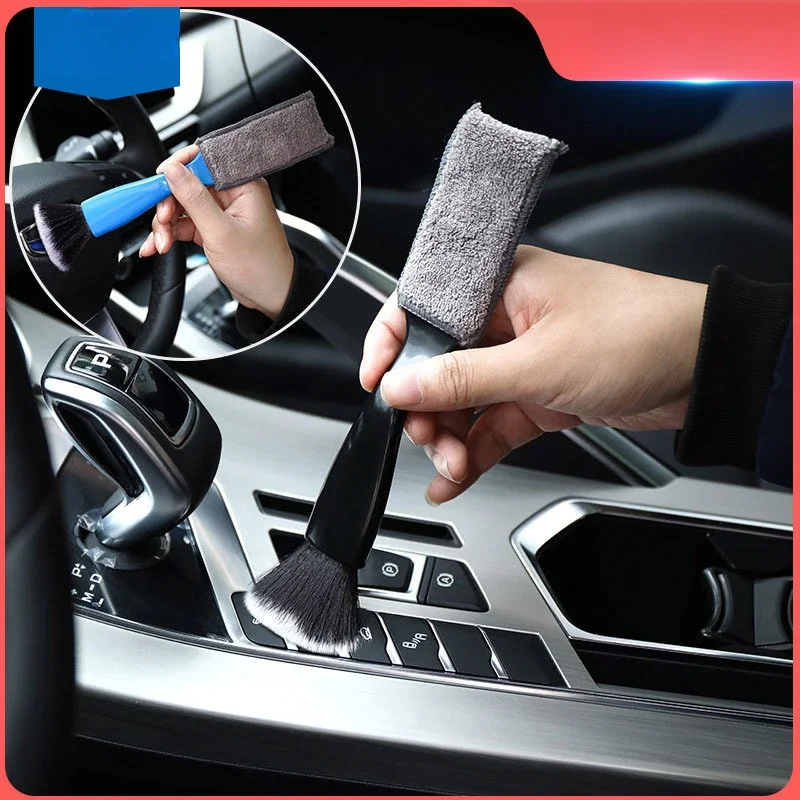 

Car interior cleaning products Car soft brush air conditioning outlet gap dust removal brush Car cleaning brush